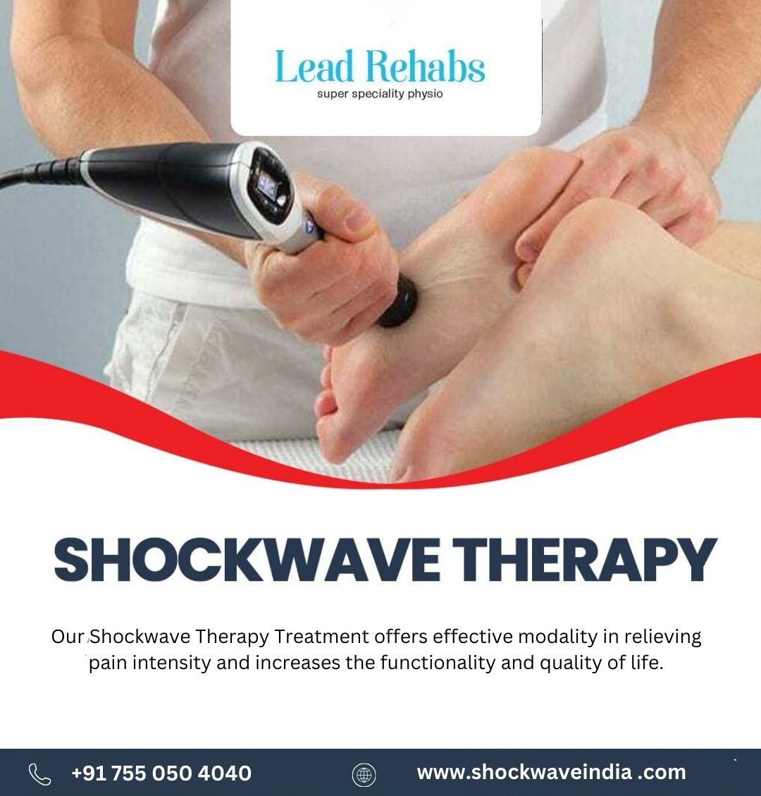 Our Shockwave Therapy Treatment offers effective modality in relieving pain intensity and increases the functionality and quality of life. - 1